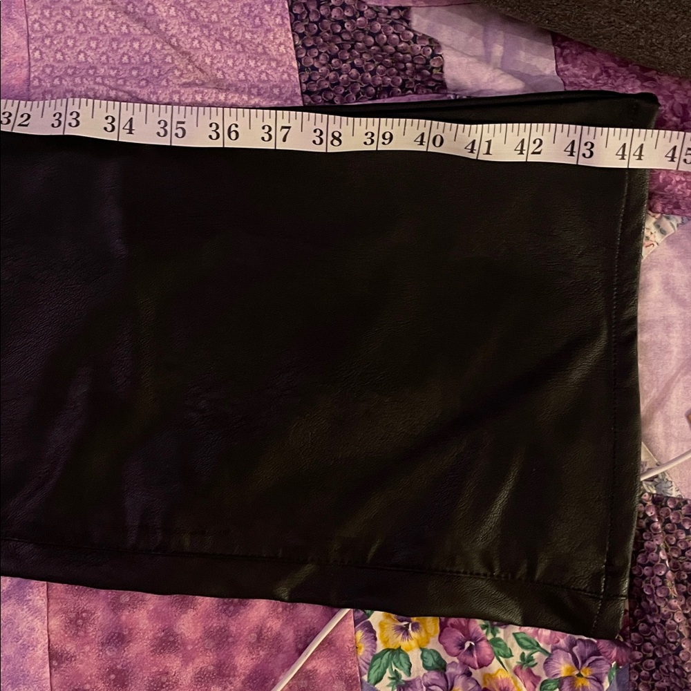 NWT KanCan Joan High Rise Faux Leather Bootcut Pants - Picture 10 of 10